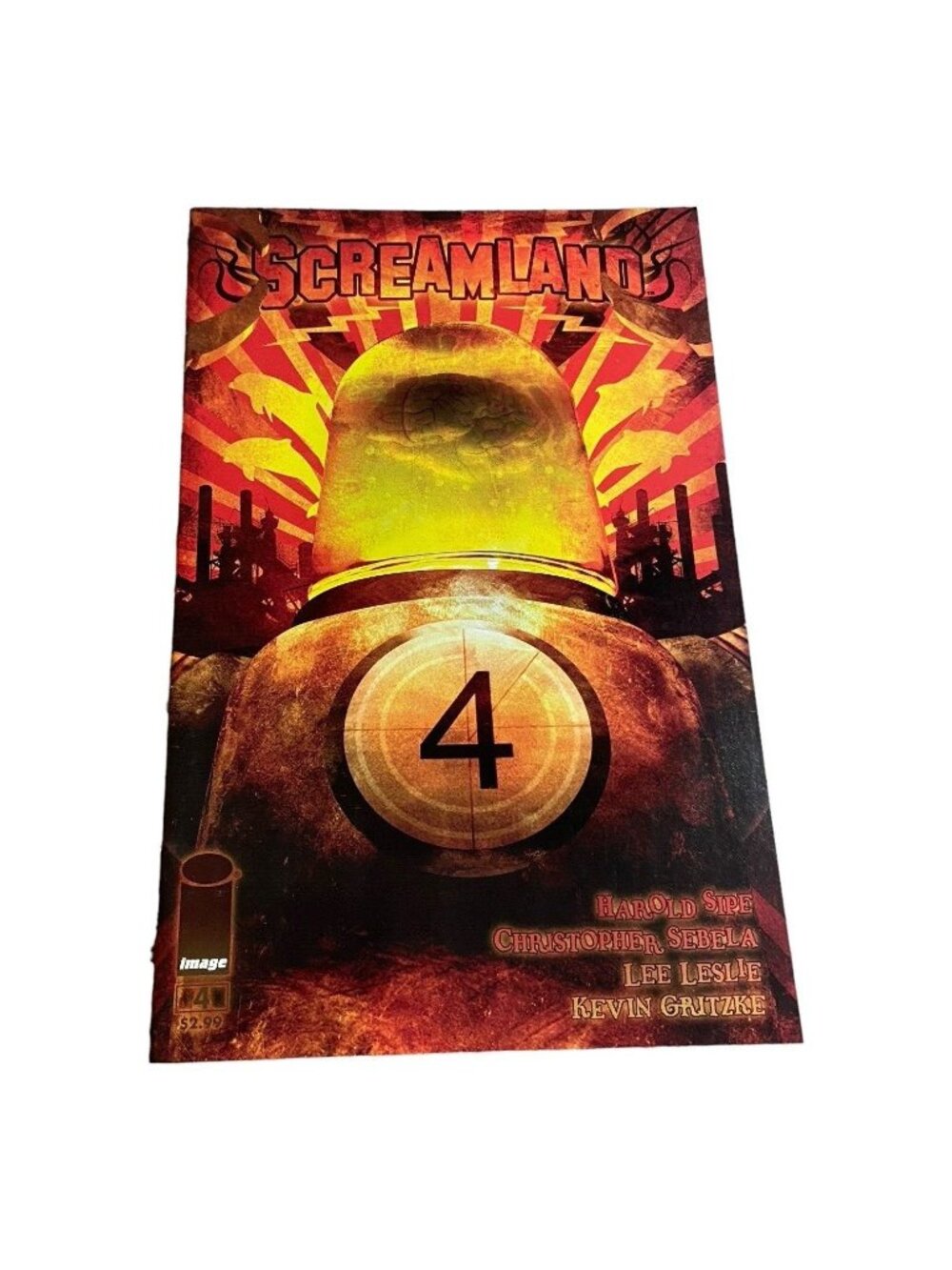 Screamland #4 Image Comics 2011 Harold Sipe Christopher Sebela Horror VF/NM
